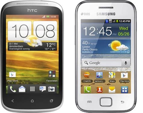 HTC Desire 501 vs Samsung Galaxy Ace 2 Karşılaştırma